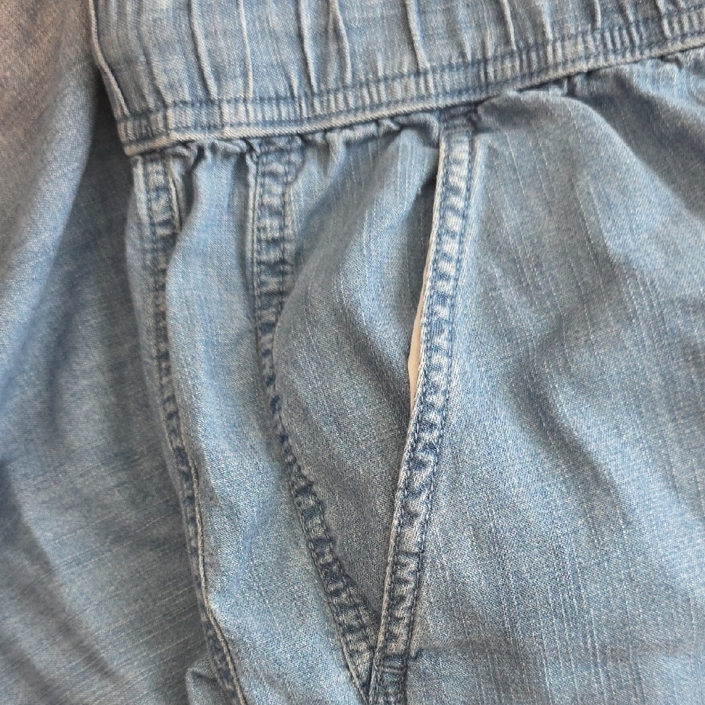 Gap Chambray Utility Joggers - Picture 5 of 8